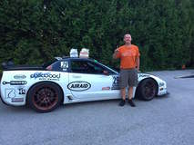 Randy Johnson Wins Motorstate Challenge Late Model Class in the D&Z Customs DZ06 Corvette on Forgeline One Piece Forged Monoblock AR1 Wheels