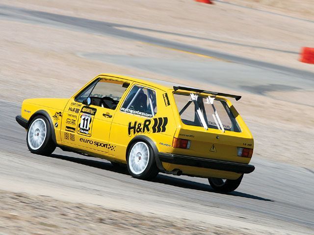 1975 Volkswagen Rabbit | Euro Sport Mk1 Yellow Rabbit 