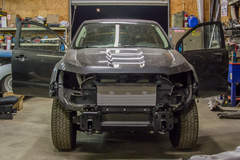 2019 Ford Ranger XLT Sport SuperCrew FX4  By Hellwig Products Co, Inc - stripped down.