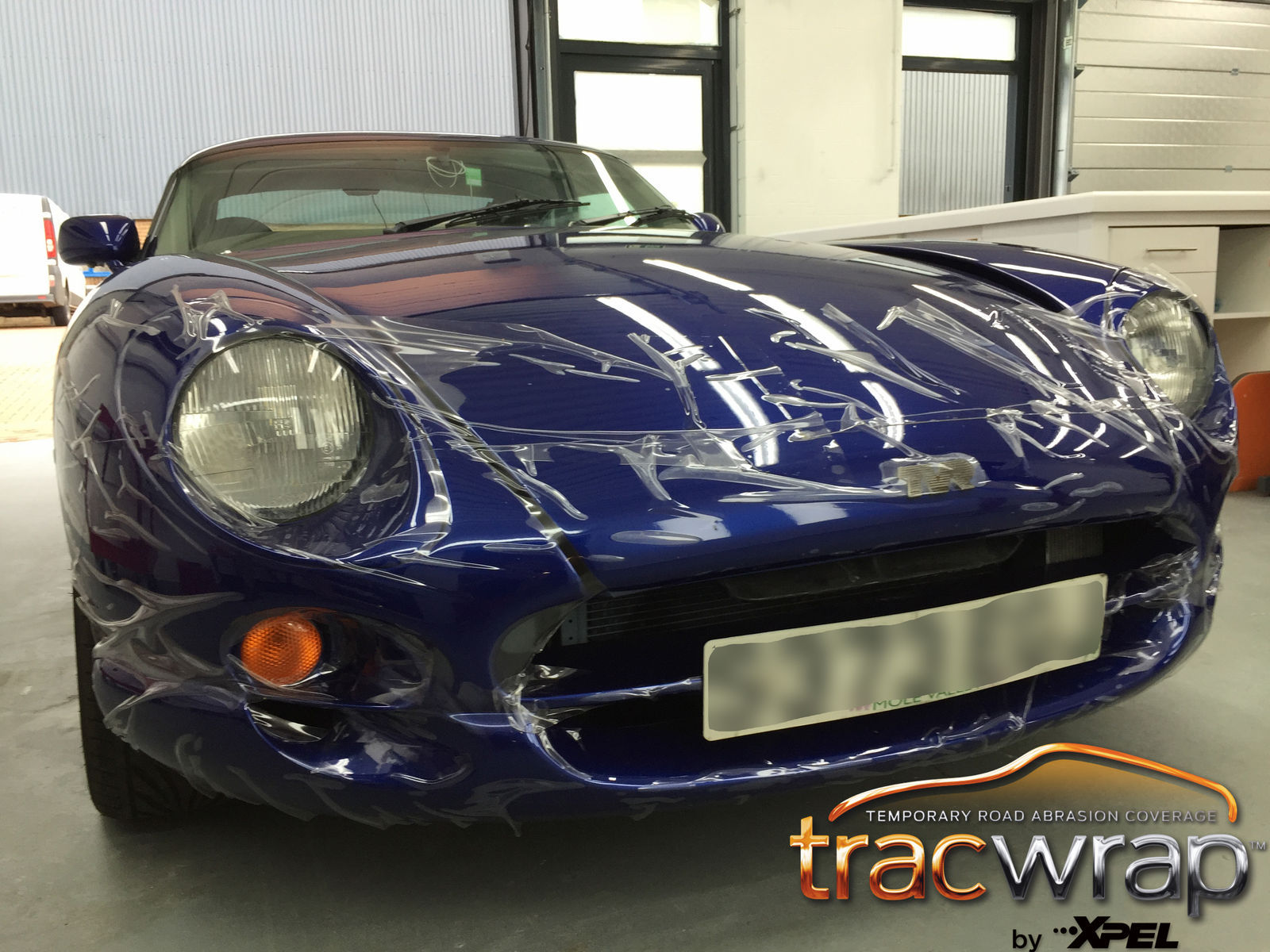 | TVR protected with TracWrap until we protected it with XPEL ULTIMATE
