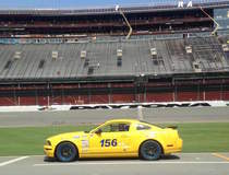 SCCA American Sedan Class Ford Mustang on Forgeline GA3R Wheels 