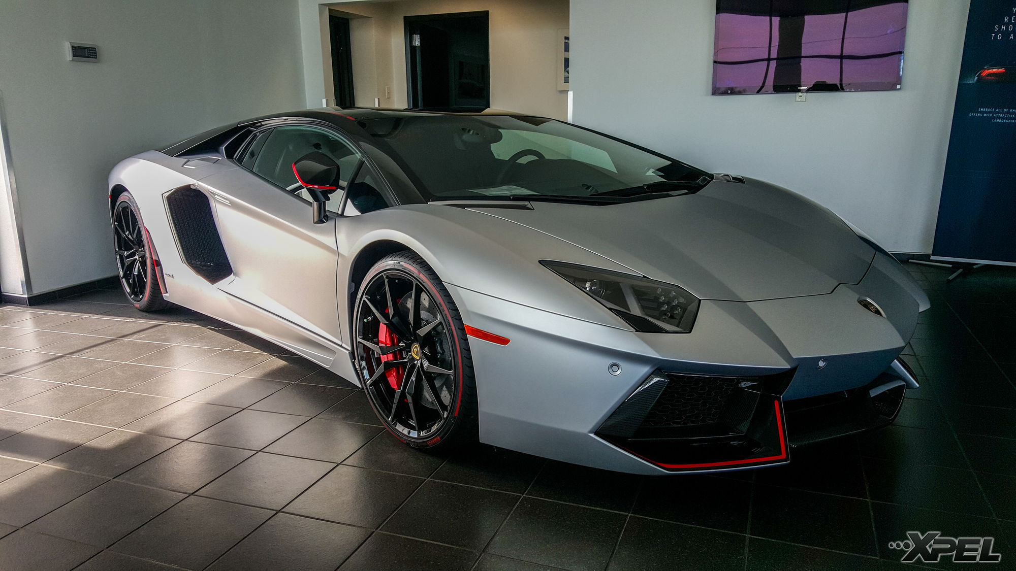  Lamborghini Aventador | XPEL STEALTH Clear Bra Installation