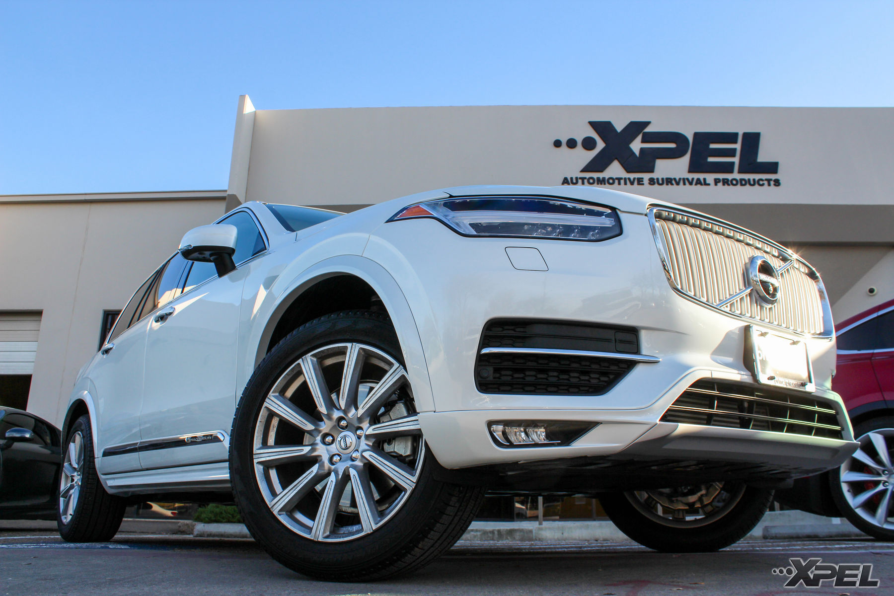 2016 Volvo XC90 | Volvo XC90 in for XPEL ULTIMATE Clear Bra