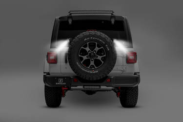 ZROADZ Z394951-KIT REAR SPARE TIRE LED MOUNTING KIT 2018 WRANGLER JL