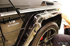 Mercedes Benz G63 wrapped with XPEL ULTIMATE
