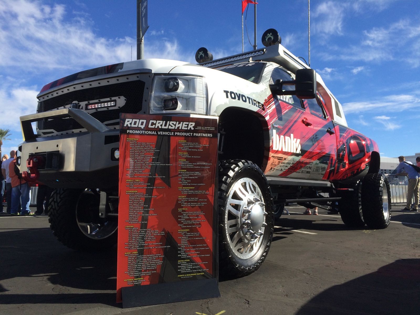 2008 Chevrolet Silverado 3500HD | ROQ Crusher