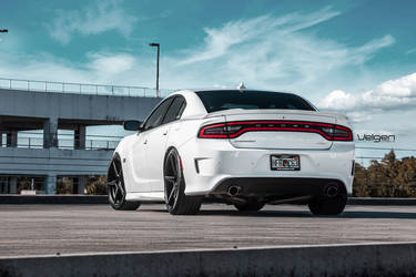 2016 Dodge Charger | Dodge Charger SRT8 on Velgen Wheels Classic5 Satin Black 22x9 & 22x10.5 