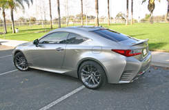 Vance Cronk's Lexus RC 350 F Sport on Forgeline One Piece Forged Monoblock AR1 Wheels