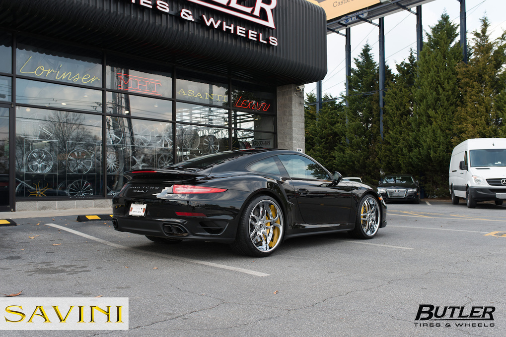 2014 Porsche 911 | '14 Porsche 911 Turbo S on Savini SV2's