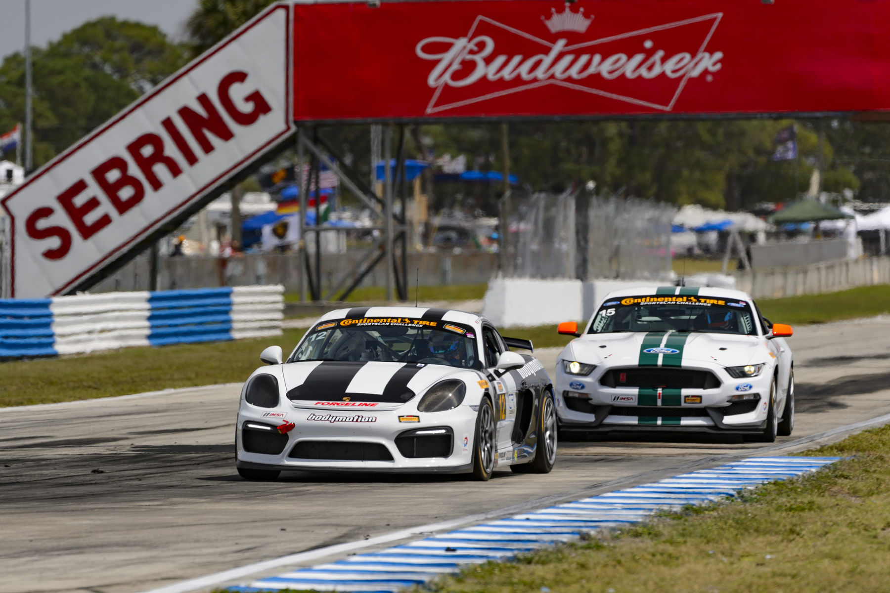 2016 Porsche Cayman | Bodymotion Racing Wins IMSA Sebring 150 in Porsche Cayman GT4 Clubsport on Forgeline One Piece Forged Monoblock GS1R Wheels