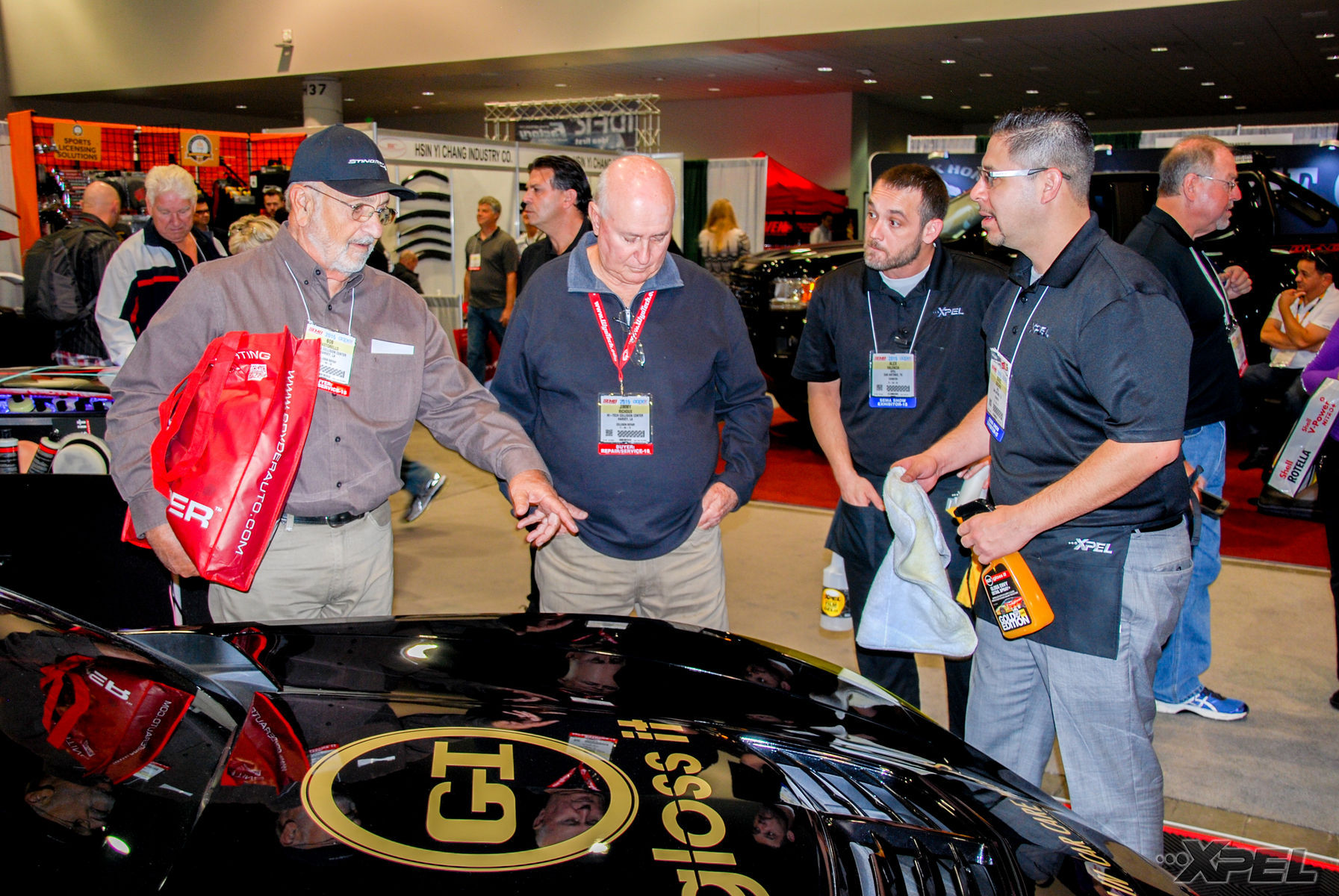 | Shots of the XPEL Booth at SEMA 2015