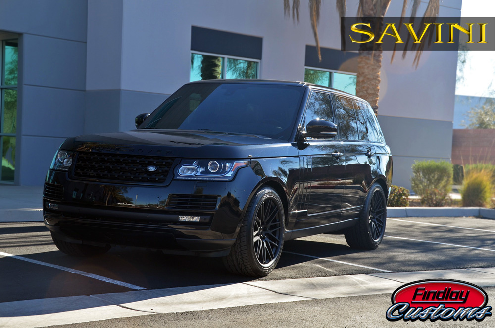 2013 Land Rover Range Rover | '13 Range Rover on Savini BM4's