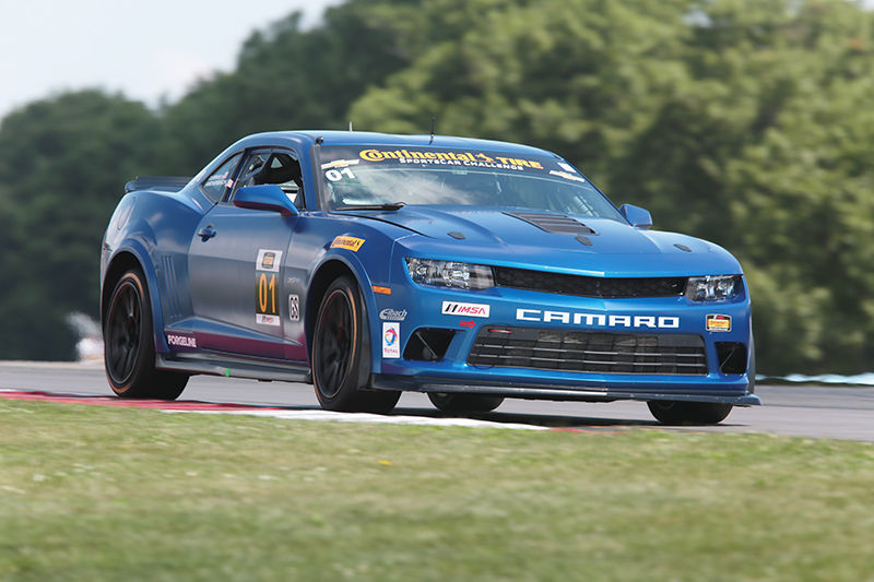 2014 Chevrolet Camaro | CKS Autosport Camaro Z/28.R on Forgeline One Piece Forged Monoblock GS1R Wheels at Watkins Glen