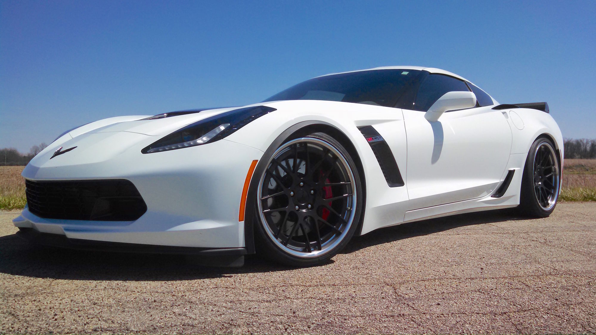 2016 Chevrolet Corvette Z06 | Randy Trott's C7 Corvette Z06 on Forgeline DE3C-SL Concave Stepped Lip Wheels