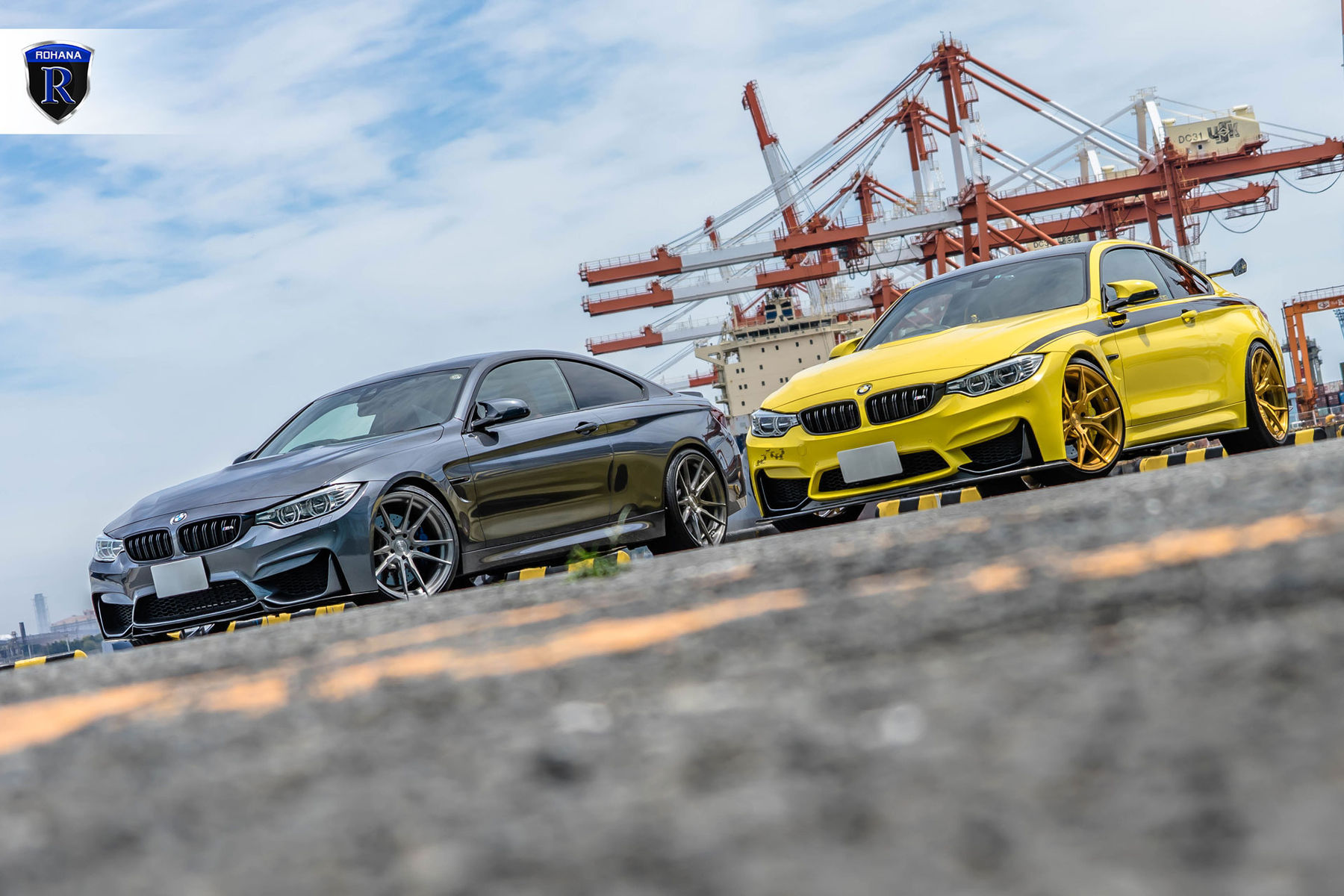 2016 BMW M4 | BMW M4 Pair - Gray And Yellow