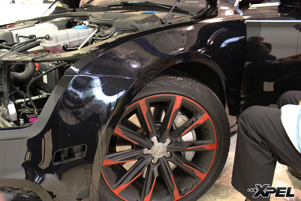  Audi A7 | Audi A7 fully wrapped in XPEL STEALTH matte-finish paint protection film