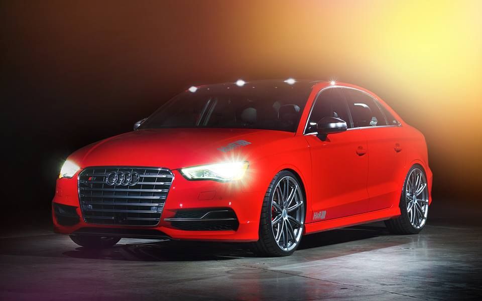 2015 Audi S3 | H&R's 2015 Audi S3 on Forgeline One Piece Forged Monoblock GT1 5-Lug Wheels