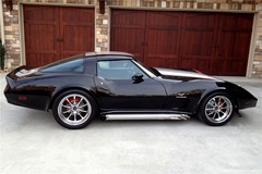 Rusty Wallace's 1978 C3 Corvette on Forgeline ZX3P Wheels Sells for $110k at Barrett-Jackson