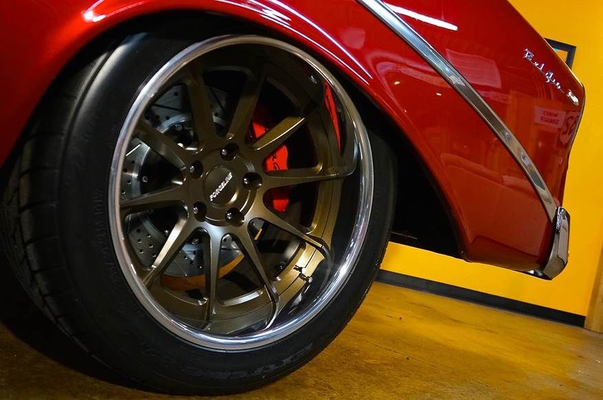1956 Chevrolet Bel Air | The Car Chasers Bel Air on Forgeline RB3C Wheels
