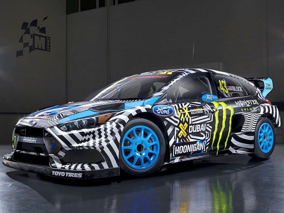 ken block unleashes his focus rs in an industrial park for gymkhana 9 autoblog ken block unleashes his focus rs in an