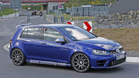 Golf R 400 Caught Testing
