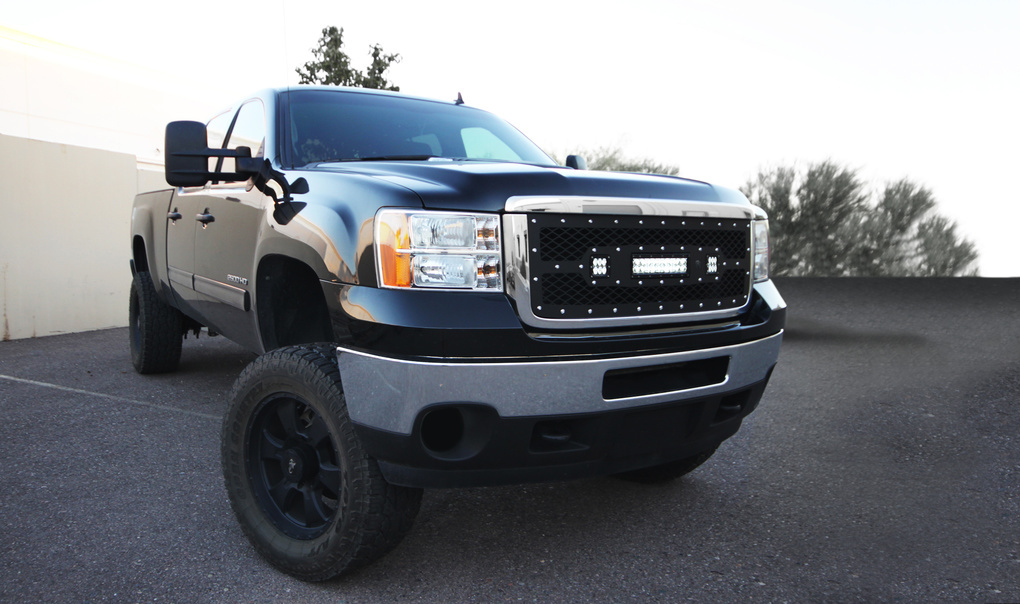 GMC | Rigid Industries LED Grillle – 2011-12 GMC 2500/3500
