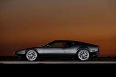 Marty Quadland's 1972 DeTomaso Pantera on Forgeline ZX3 Wheels