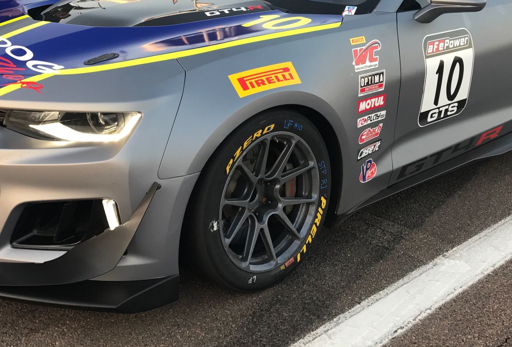 2017 Chevrolet Camaro | Lawson Aschenbach Starts the 2017 Pirelli World Challenge Season From the Pole in the New Chevrolet Camaro GT4.R on Forgeline One Piece Forged Monoblock GS1R Wheels!