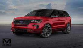 2019 Ford Explorer Sport 4WD by MAD Industries - Rendering FordSEMA