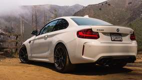 Dinan Engineering's BMW F87 S1 M2 on Forgeline One Piece Forged Monoblock GA1R Wheels - Rear Shot