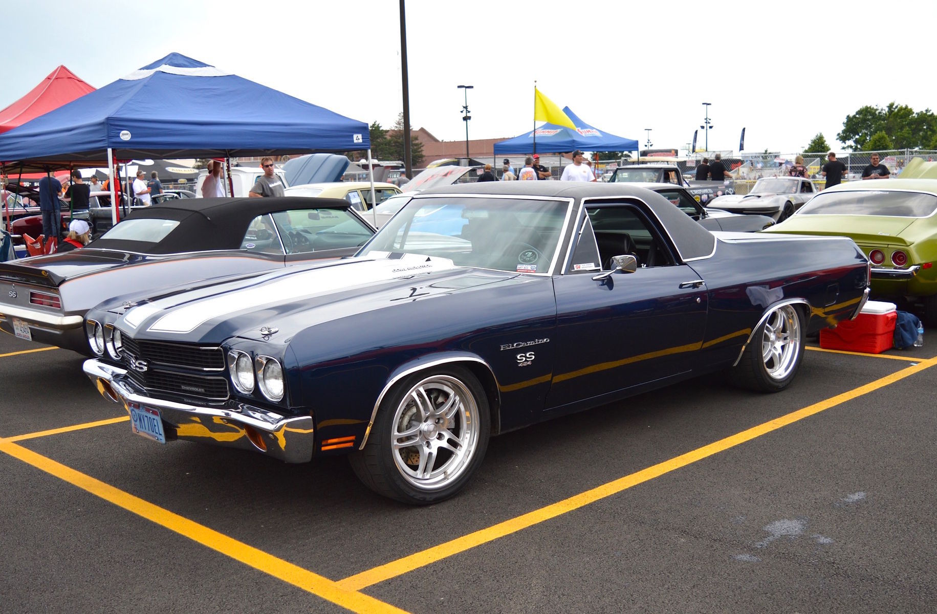 1970 Chevrolet El Camino | Jim O'Neal's Big Block 1970 Chevy El Camino on Forgeline DS3 Wheels