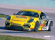 Tom Kievit's 2014 Porsche Cayman S PDK on Forgeline GA3R Wheels