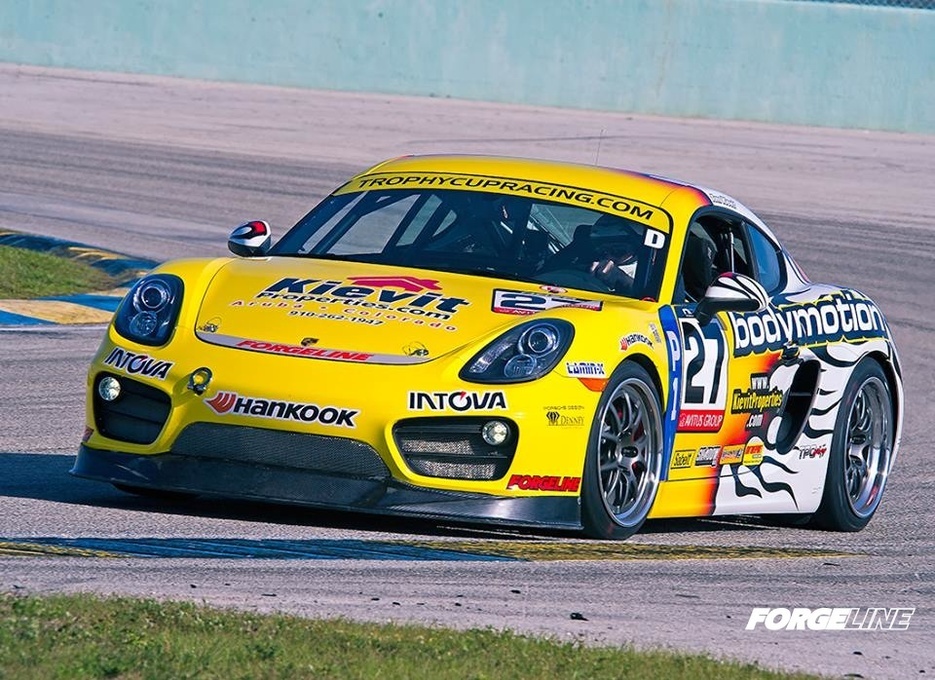 2014 Porsche Cayman S | Tom Kievit's 2014 Porsche Cayman S PDK on Forgeline GA3R Wheels