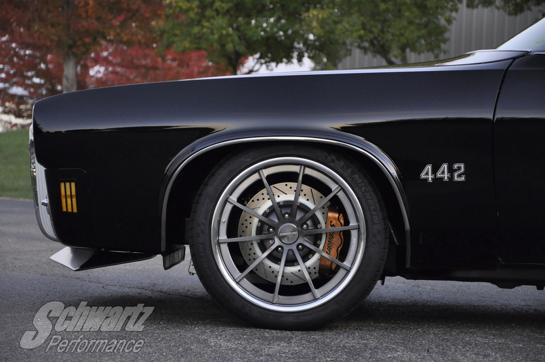 1973 Oldsmobile Cutlass | Schwartz Performance '73 Olds Cutlass on Forgeline GT3C Wheels