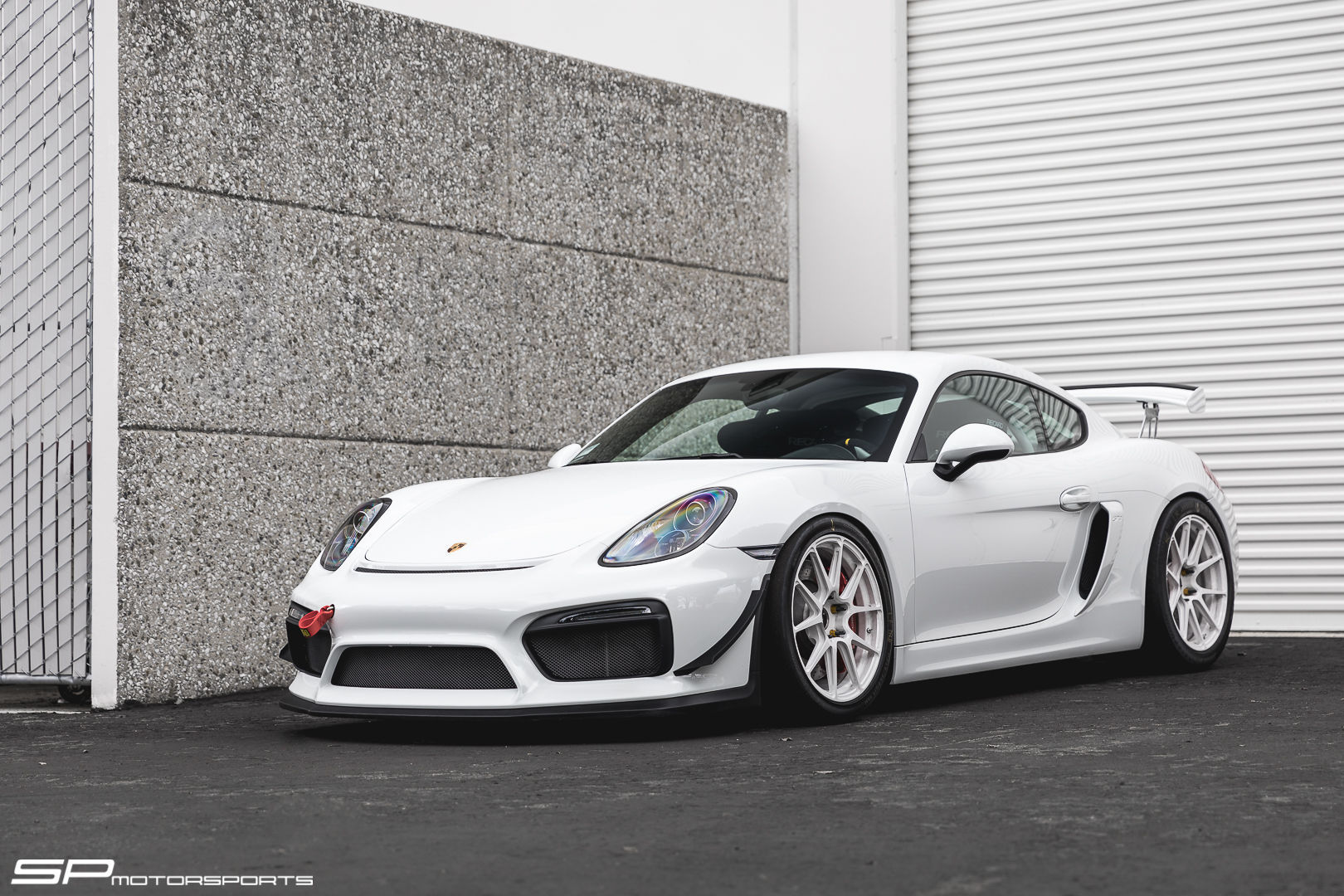 SP Motorsports Porsche Cayman GT4 Race Build on One Piece