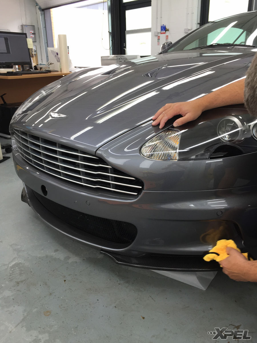 | Aston Martin protected with XPEL ULTIMATE