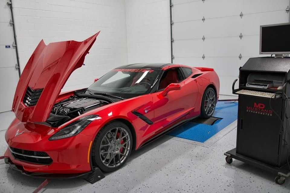 2014 Chevrolet Corvette Stingray | Lingenfelter Supercharged 2014 Chevrolet C7 Corvette Stingray - Dyno