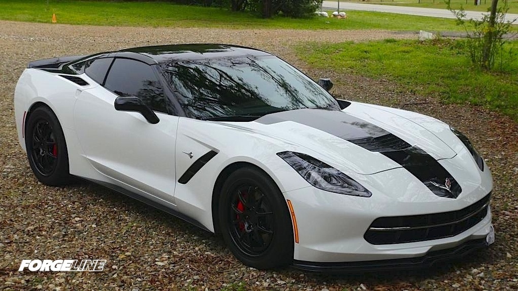 2014 Chevrolet Corvette Stingray | East Texas Muscle Cars Manta Ray C7 Corvette on Forgeline GA3 Wheels