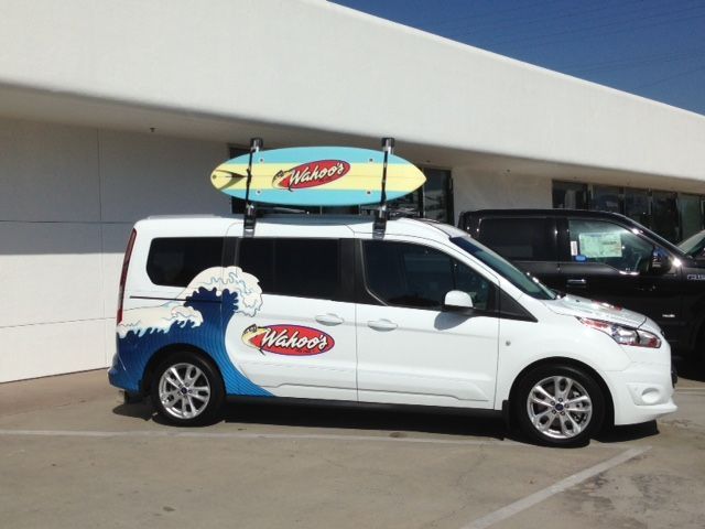 2015 Ford Transit Connect | Wahoo's Wrap 