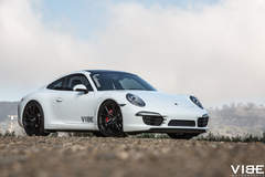 Porsche 911 Carrera on XO Verona Wheels - Side Profile Shot