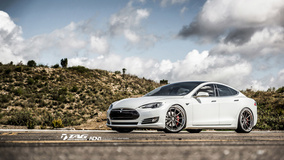 '14 Tesla Model S on ADV.1's