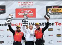 Stevenson Motorsports Wins IMSA CTSC GS, at Lime Rock Park, in the #57 Chevrolet Camaro GT4.R on Forgeline One Piece Forged Monoblock GS1R Wheels