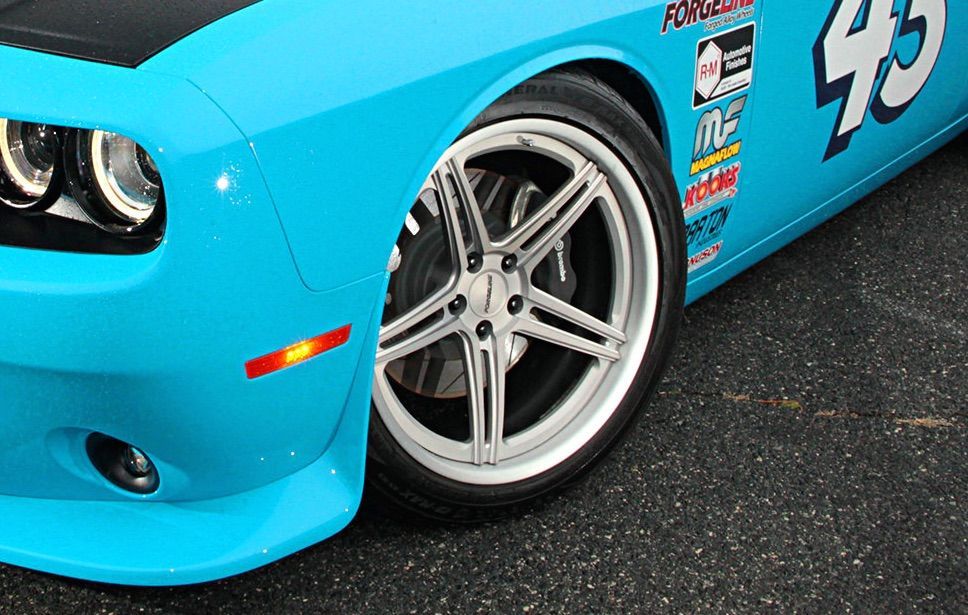 2016 Dodge Challenger | The Petty's Garage General Tire Dodge Challenger on Forgeline SC3C Concave Wheels
