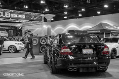 '13 Mercedes C63 AMG @ Dub Show - Show Shot