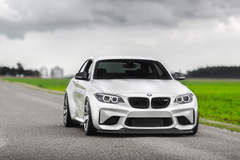 Taylor McGohan's BMW F87 M2 on Forgeline One Piece Forged Monoblock GTD1 5-Lug Wheels