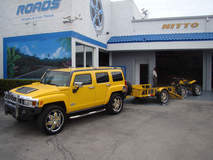 Hummer H2 with Quad