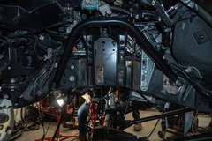 2020 Ford F-250 XLT SRW Crew Cab 4x4 “Baja Forged” By LGE-CTS Motorsports - uper strut brace