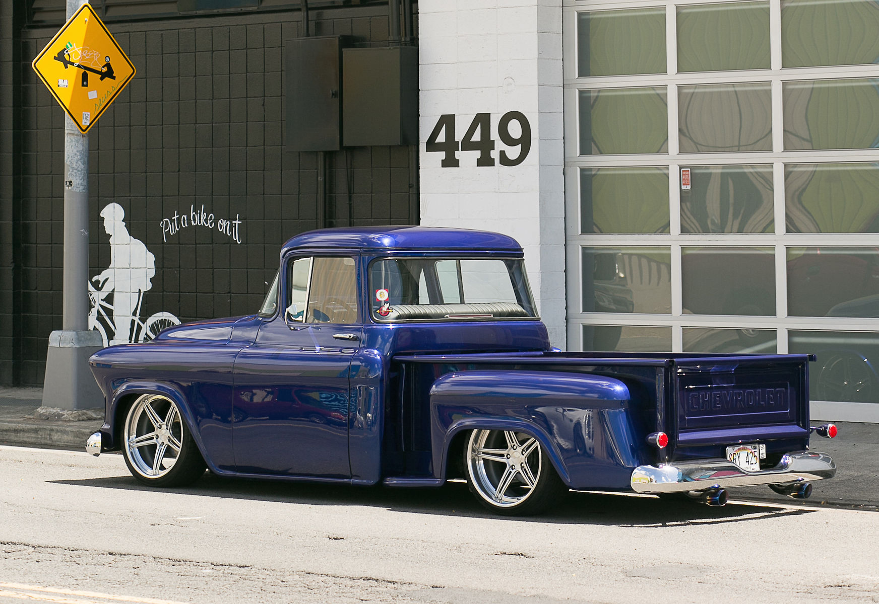 1957 Chevrolet C-10 | Esmond Takeshita's '57 Chevy C-10 Truck on Forgeline SC3C Concave Wheels