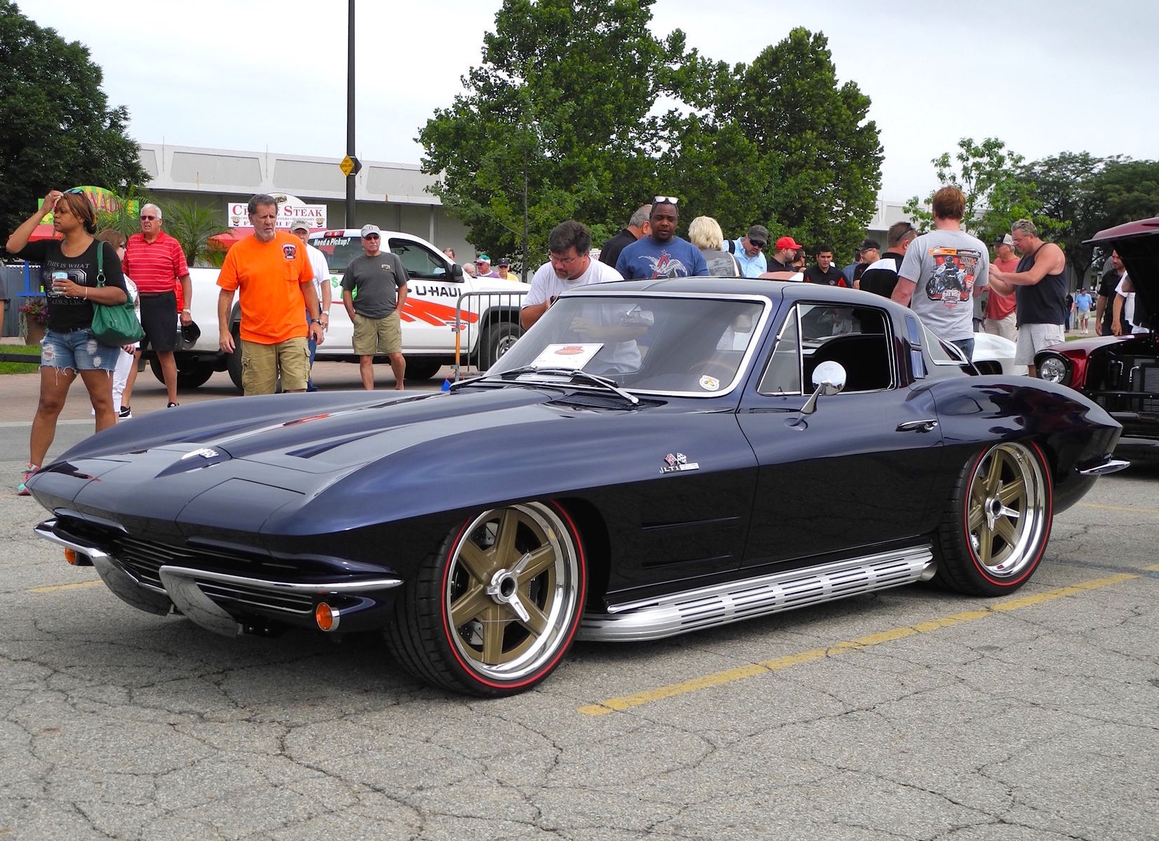 1964 Chevrolet Corvette Stingray | Barry Blomquist's '64 Corvette on Forgeline Center Locking One-Off Wheels