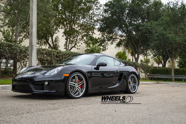 2014 Porsche Cayman S | Our client's Porsche Cayman S with 20" COR Brava wheels